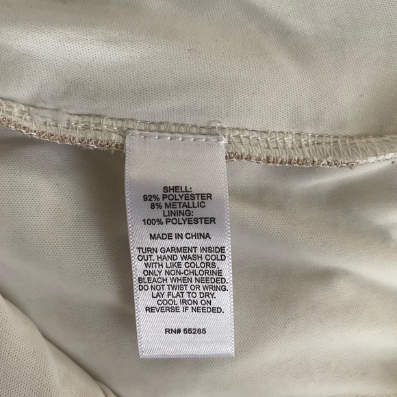 Express Sequined Mini Skirt- like new - Picture 5 of 7